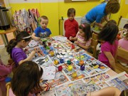 Malování na dřevěné magnetky